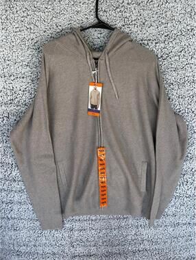 Modern Ambition Full Zip Hoodie Beige XXL NWT Knit Jacket
